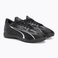 Men's football boots PUMA Ultra Play FG/AG puma black/asphalt 4