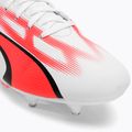 Men's PUMA Ultra Play MXSG football boots puma white/puma black/fire orchid 7