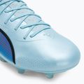 PUMA King Ultimate FG/AG men's football boots silver sky/puma black/fire orchid 7