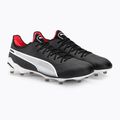 Men's football boots PUMA King Ultimate FG/AG puma black/puma white 4