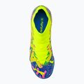 PUMA Future Match Energy TT + Mid Jr children's football boots ultra blue/yellow alert/luminous pink 6