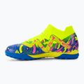 PUMA Future Match Energy TT + Mid Jr children's football boots ultra blue/yellow alert/luminous pink 10