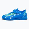 PUMA Ultra Play IT V Jr children's football boots ultra blue/puma white/pro green 7