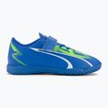 PUMA Ultra Play IT V Jr children's football boots ultra blue/puma white/pro green 2