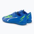 PUMA Ultra Play IT V Jr children's football boots ultra blue/puma white/pro green 3