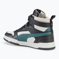 PUMA RBD Game cool light gray/malachite/puma black/puma gold shoes 3