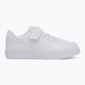 PUMA Caven 2.0 children's shoes puma white/puma silver/puma black 2