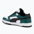 PUMA RBD Game Low shoes puma white/puma black/malachite/puma gold 3