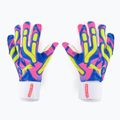 PUMA Ultra Ultimate Energy Hybrid goalkeeper glove ultra blue/yellow alert/luminous pink