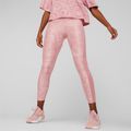 Women's training leggings PUMA Train Favorites AOP High Waist 7/8 future pink 3