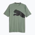 Men's training T-shirt PUMA Train All Day Big Cat eucalyptus/puma black