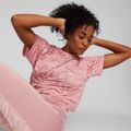 Women's training t-shirt PUMA Train Favorite Aop Crop future pink 3