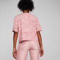 Women's training t-shirt PUMA Train Favorite Aop Crop future pink 4