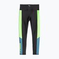 Women's training leggings PUMA Fit Eversculpt Color Block Hw 7/8 puma black/speed green 4