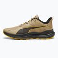 PUMA Reflect Lite Trail running shoe prairie tan/yellow sizzle/puma black 8
