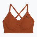 PUMA Move Shapeluxe Seamless teak fitness bra