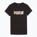 Women's PUMA ESS+ Graphic Tee puma black