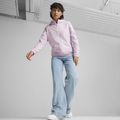 Women's PUMA ESS Solid Windbreaker Hoodie grape mist jacket 4