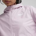 Women's PUMA ESS Solid Windbreaker Hoodie grape mist jacket 6
