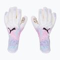 PUMA Future Ultimate NC goalkeeper gloves puma white/poison pink/puma black