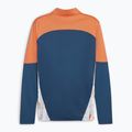 Men's PUMA Neymar Jr Creativity Football Sweatshirt 1/4 Zip Top ocean tropic/hot heat 2