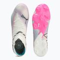 PUMA Future 7 Ultimate Low FG/AG white/black/poison pink/bright aqua/silver mist football boots 11
