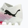 PUMA Future 7 Ultimate Low FG/AG white/black/poison pink/bright aqua/silver mist football boots 13
