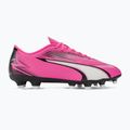 PUMA Ultra Ultimate FG/AG football boots poison pink/puma white/puma black 2