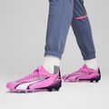 PUMA Ultra Match FG/AG football boots poison pink/puma white/puma black 8