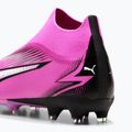 PUMA Ultra Match + LL FG/AG poison pink/puma white/puma black football boots 13