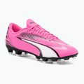 PUMA Ultra Play FG/AG football boots poison pink/puma white/puma black