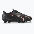 PUMA Ultra Play FG/AG Jr children's football boots puma black/copper rose 2