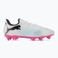 PUMA Future 7 Play MxSG football boots puma white/puma black/poison pink 2