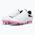 PUMA Future 7 Play MxSG football boots puma white/puma black/poison pink 10