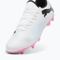 PUMA Future 7 Play MxSG football boots puma white/puma black/poison pink 12