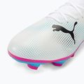 PUMA Future 7 Play FG/AG football boots puma white/puma black/poison pink 7