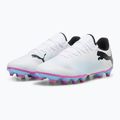 PUMA Future 7 Play FG/AG football boots puma white/puma black/poison pink 10