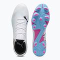 PUMA Future 7 Play FG/AG football boots puma white/puma black/poison pink 11