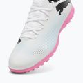 PUMA Future 7 Play TT football boots puma white/puma black/poison pink 12