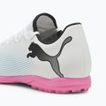 PUMA Future 7 Play TT football boots puma white/puma black/poison pink 13