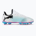Children's football boots PUMA Future 7 Play FG/AG puma white/puma black/poison pink 2