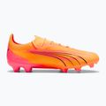 PUMA Ultra Ultimate FG/AG sunset glow/puma black/sun stream football boots 9