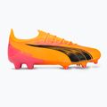 PUMA Ultra Ultimate FG/AG sunset glow/puma black/sun stream football boots 2