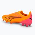 PUMA Ultra Ultimate FG/AG sunset glow/puma black/sun stream football boots 3