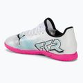 PUMA Future 7 Play IT children's football boots puma white/puma black/poison pink 3