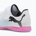 PUMA Future 7 Play IT V children's football boots puma white/puma black/poison pink 9