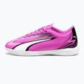 PUMA Ultra Play TT Jr children's football boots poison pink/puma white/puma black 8