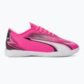 PUMA Ultra Play TT Jr children's football boots poison pink/puma white/puma black 2