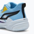 PUMA Genetics men's basketball shoes luminous blue/icy blue 9