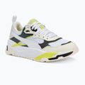 PUMA Trinity warm white/puma white/mineral gray/lime sheen shoes